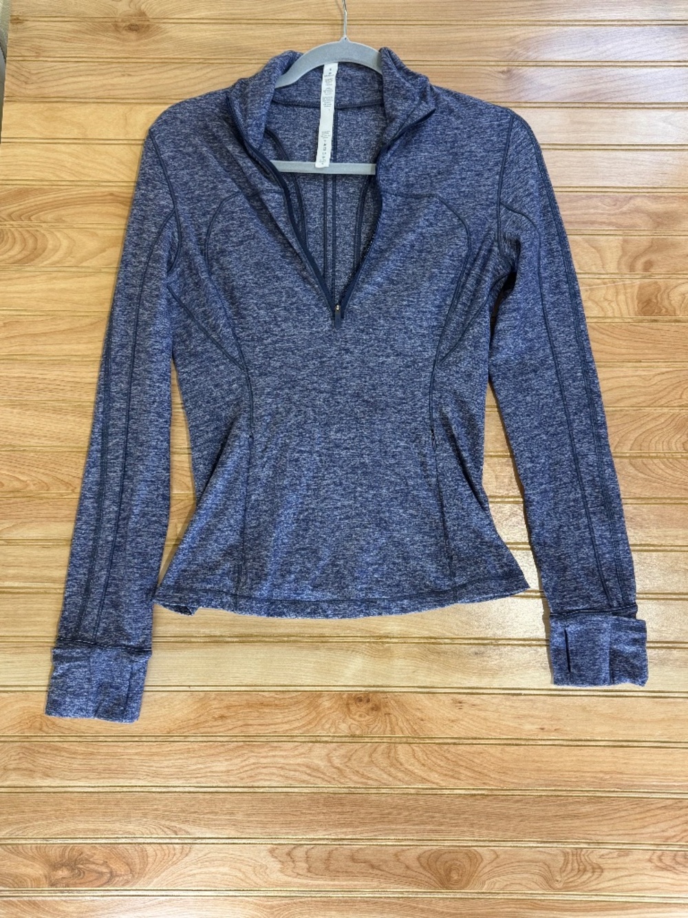 Lululemon 1/4 Zip Heather Blue - 6